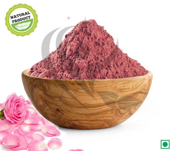 Rose Petal Powder Pink Rose Petal Powder Herbal Powder Rose Flower Powder  50gm -  Israel